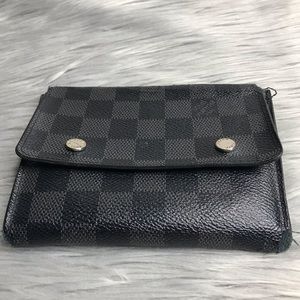AUTH Louis Vuitton DG pouch